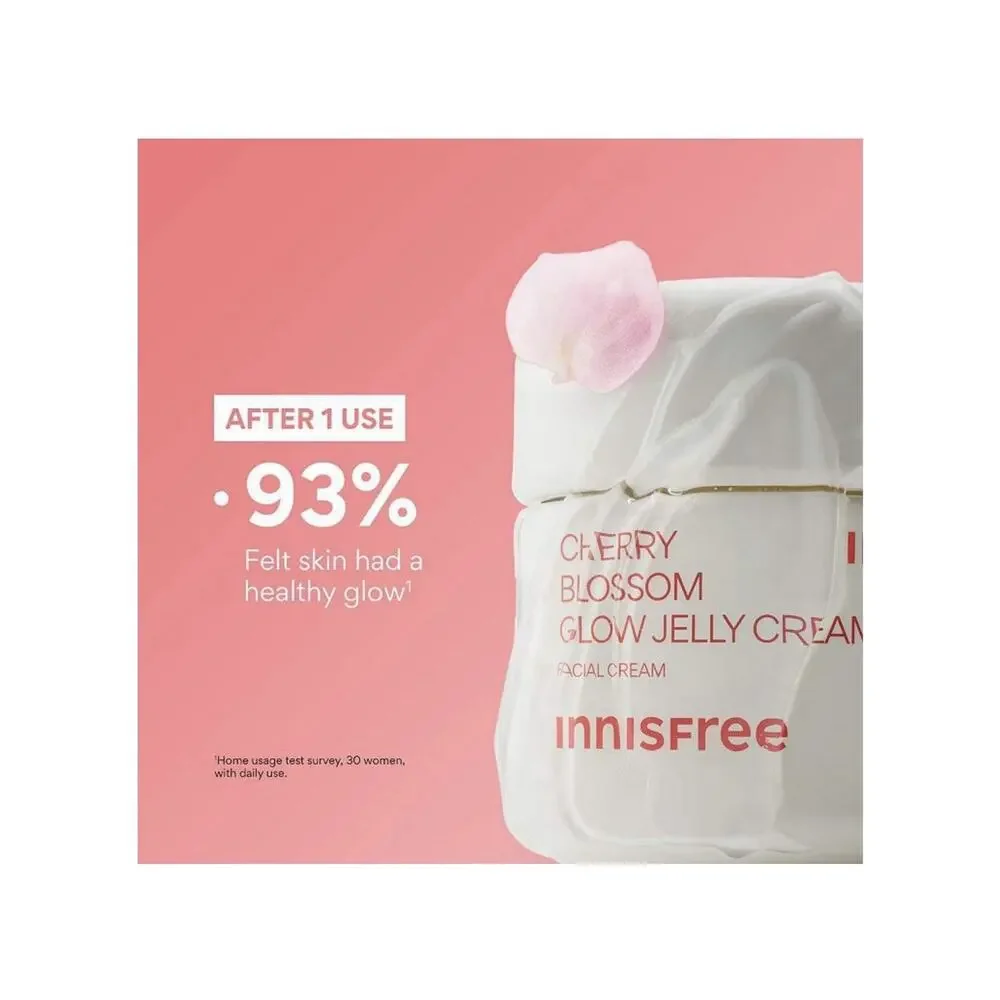 Innisfree Cherry Blossom Glow Jelly Cream 1.69 fl oz 50ml K Beauty Skincare